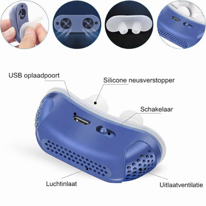 Anti Snurk Hulpmiddel Neus Micro CPAP Stil Ademhulp
