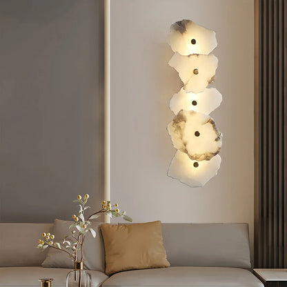 Petra Elegante Wandlamp met Alabaster Afwerking