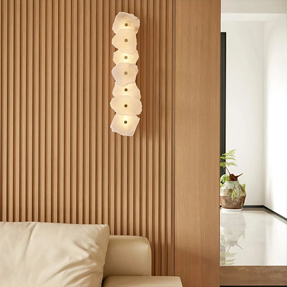 Petra Elegante Wandlamp met Alabaster Afwerking