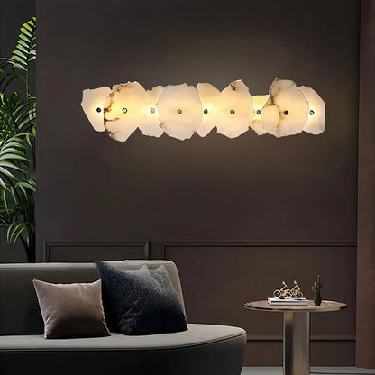 Petra Elegante Wandlamp met Alabaster Afwerking