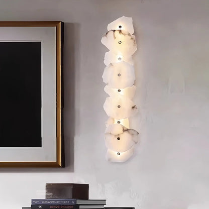 Petra Elegante Wandlamp met Alabaster Afwerking