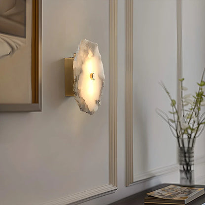 Petra Elegante Wandlamp met Alabaster Afwerking