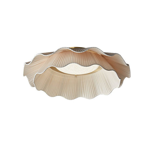 Elegantie Arwen Golvende Stoffen Plafondlamp