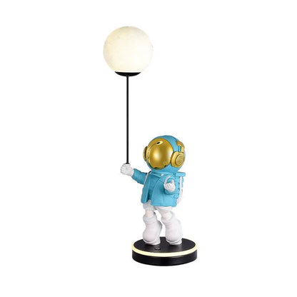 CosmosLicht Astronaut & Planeet Tafellamp