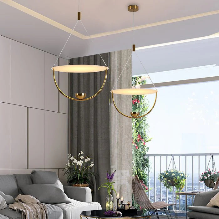 Minimalistisch Ontwerp LED Schijf Hanglamp