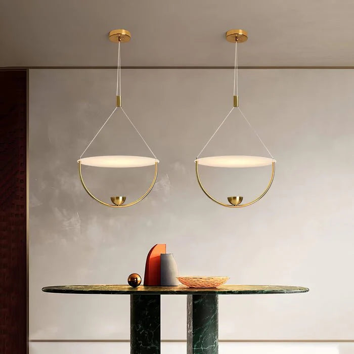 Minimalistisch Ontwerp LED Schijf Hanglamp