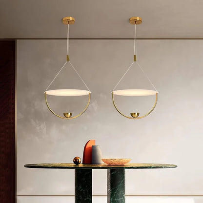 Minimalistisch Ontwerp LED Schijf Hanglamp