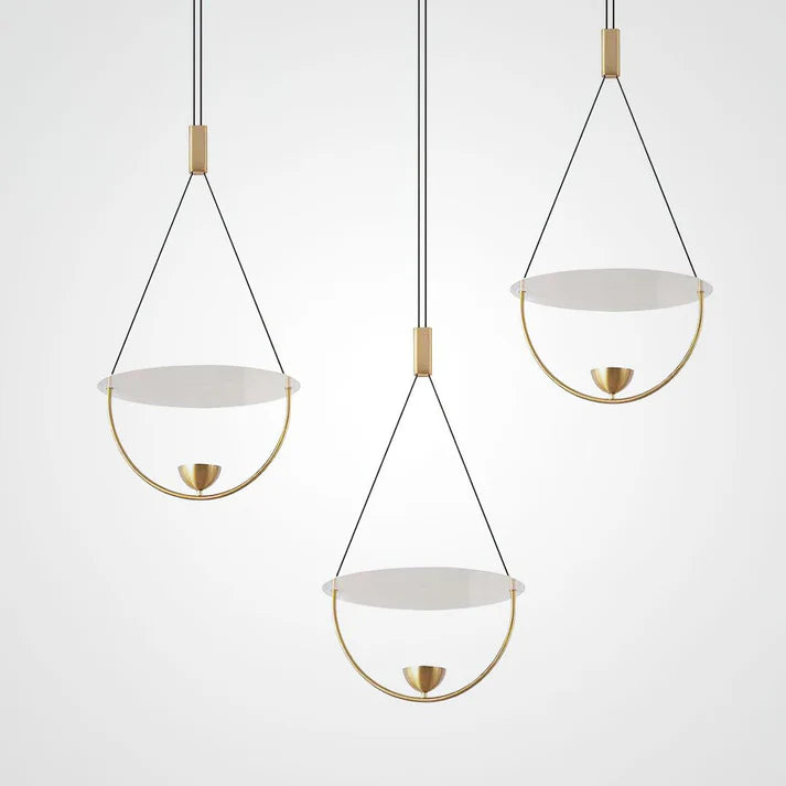 Minimalistisch Ontwerp LED Schijf Hanglamp
