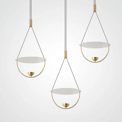 Minimalistisch Ontwerp LED Schijf Hanglamp