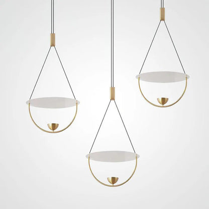 Minimalistisch Ontwerp LED Schijf Hanglamp