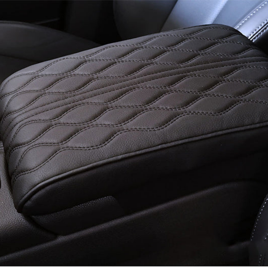 Auto Armsteunkussen Traagschuim Lederen Middenconsole Bescherming