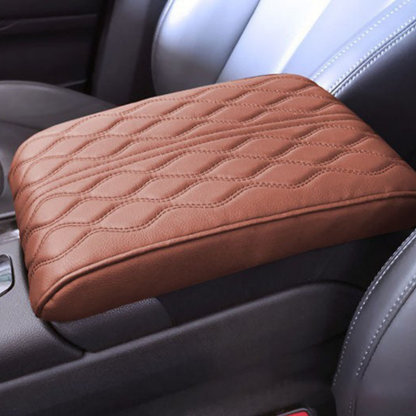 Auto Armsteunkussen Traagschuim Lederen Middenconsole Bescherming