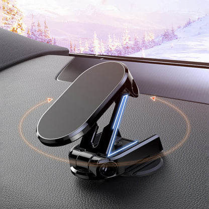 Auto Telefoonhouder Magnetisch Opvouwbaar Metalen Dashboard Houder