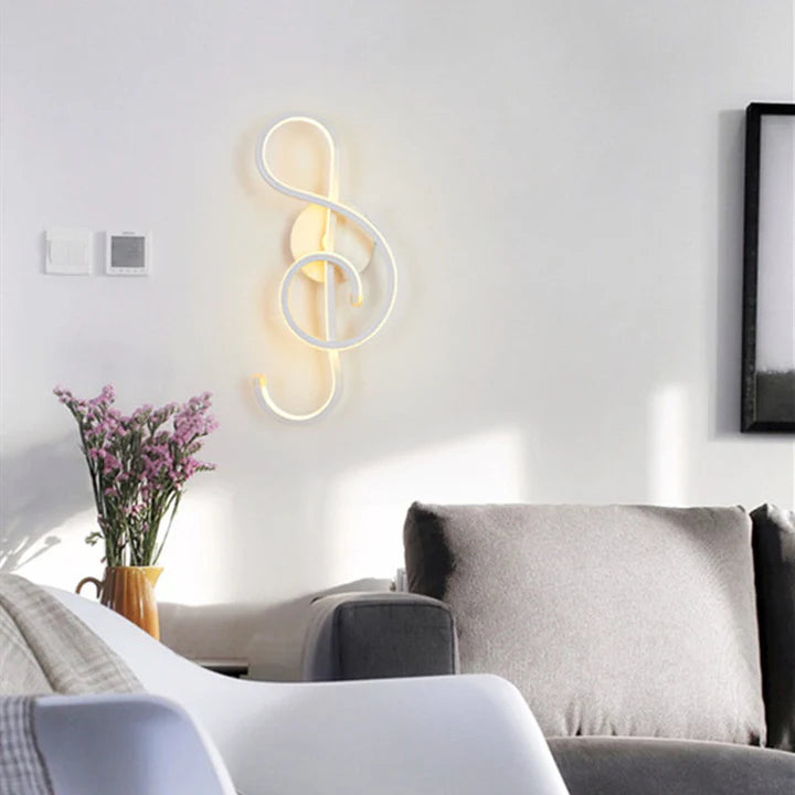 Moderne Creatief Muzikale Vormen Wandlamp