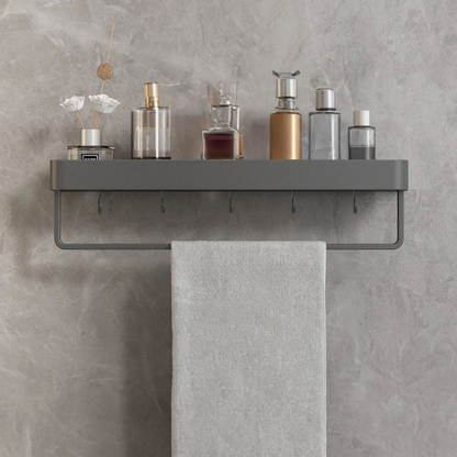 Wandrek Badkamer Aluminium Minimalistisch Opbergrek