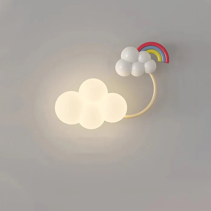 Creatieve Dimbaar Wolkvormige LED Wandlamp