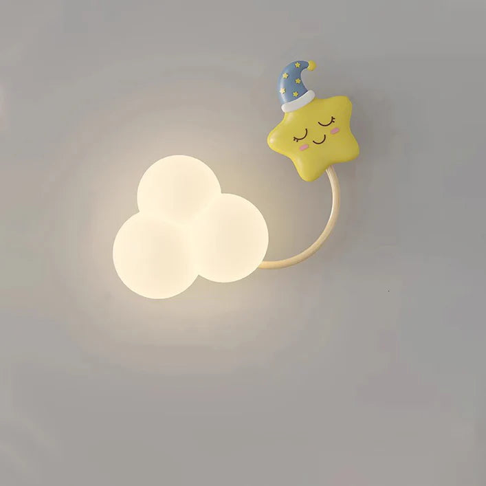 Creatieve Dimbaar Wolkvormige LED Wandlamp