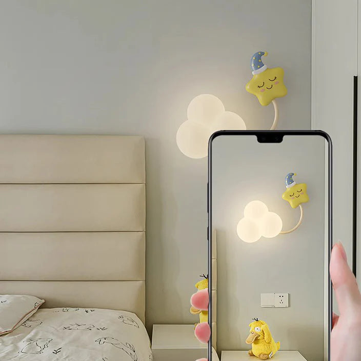 Creatieve Dimbaar Wolkvormige LED Wandlamp