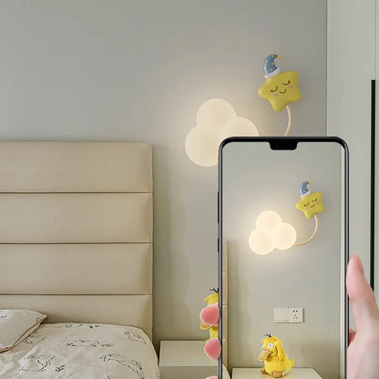 Creatieve Dimbaar Wolkvormige LED Wandlamp