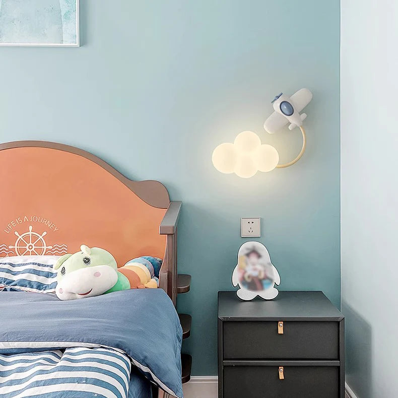 Creatieve Dimbaar Wolkvormige LED Wandlamp