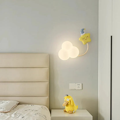 Creatieve Dimbaar Wolkvormige LED Wandlamp