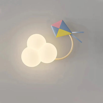 Creatieve Dimbaar Wolkvormige LED Wandlamp