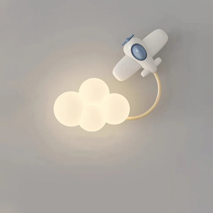 Creatieve Dimbaar Wolkvormige LED Wandlamp
