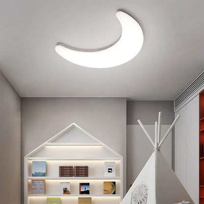 Minimalistische Halvemaanvormige LED-Wandlamp