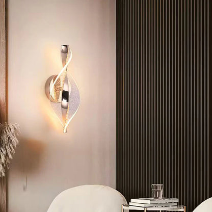 Moderne Gedraaid LED Luxe Wandlamp