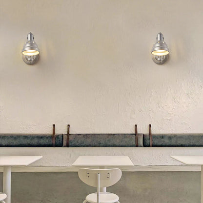 Industriële Wandlamp met Verstelbare Halve Dome