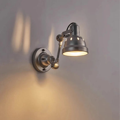 Industriële Wandlamp met Verstelbare Halve Dome