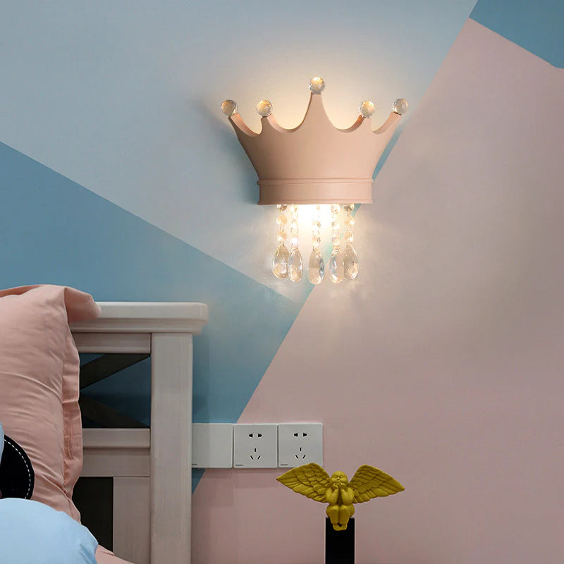 Hedendaagse Kristallen Kroon LED Wandlamp