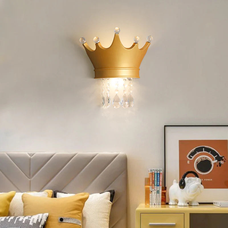 Hedendaagse Kristallen Kroon LED Wandlamp