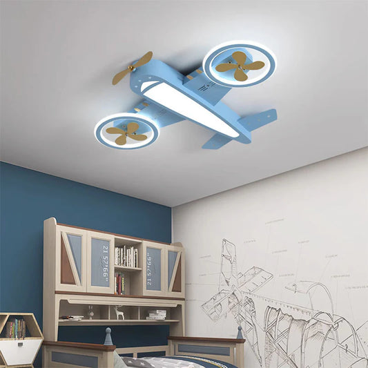 SkyGlow Kinderen Vliegtuig LED Plafondlamp