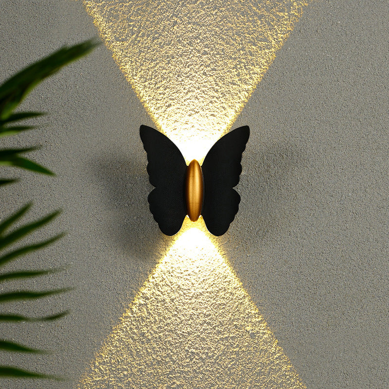 Moderne Buiten Vlinder LED Wandlamp