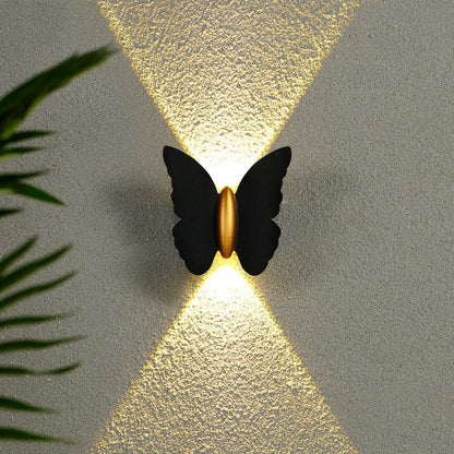 Moderne Buiten Vlinder LED Wandlamp