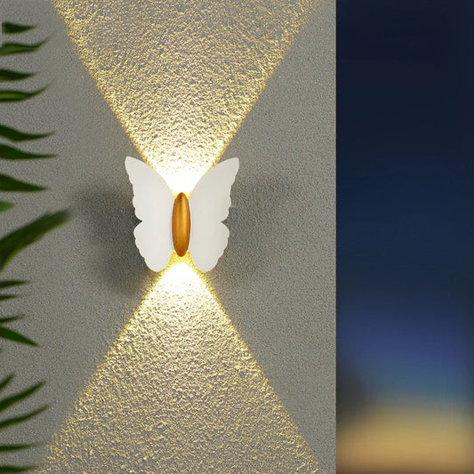 Moderne Buiten Vlinder LED Wandlamp