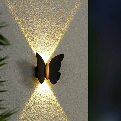 Moderne Buiten Vlinder LED Wandlamp