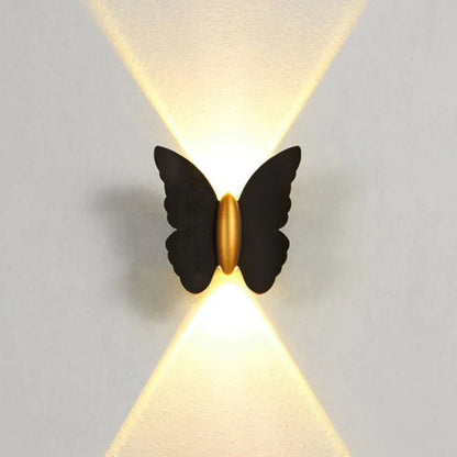 Moderne Buiten Vlinder LED Wandlamp