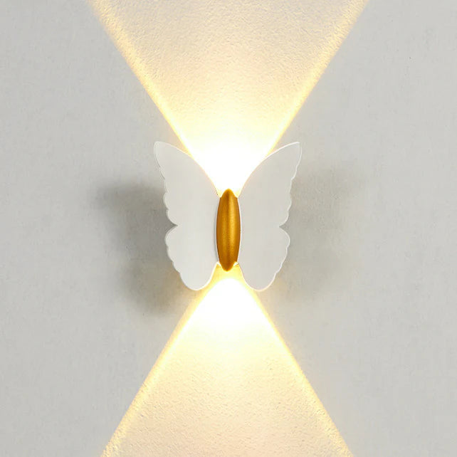 Moderne Buiten Vlinder LED Wandlamp