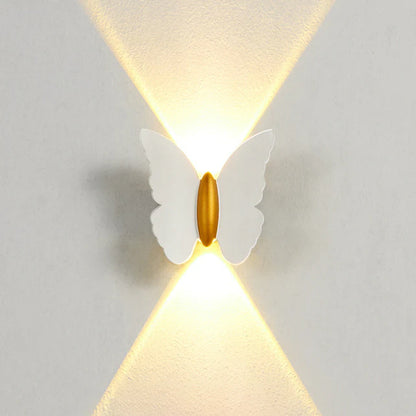 Moderne Buiten Vlinder LED Wandlamp