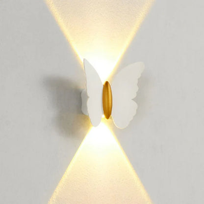 Moderne Buiten Vlinder LED Wandlamp