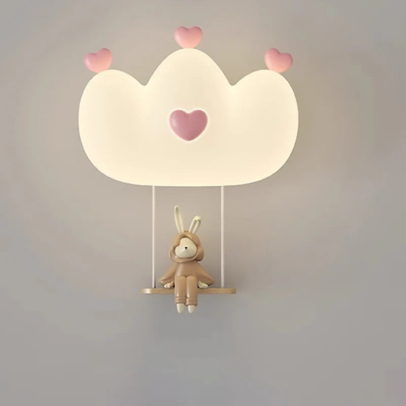 Kinder Wandlamp LED-Creatief Kroon & Dier Design