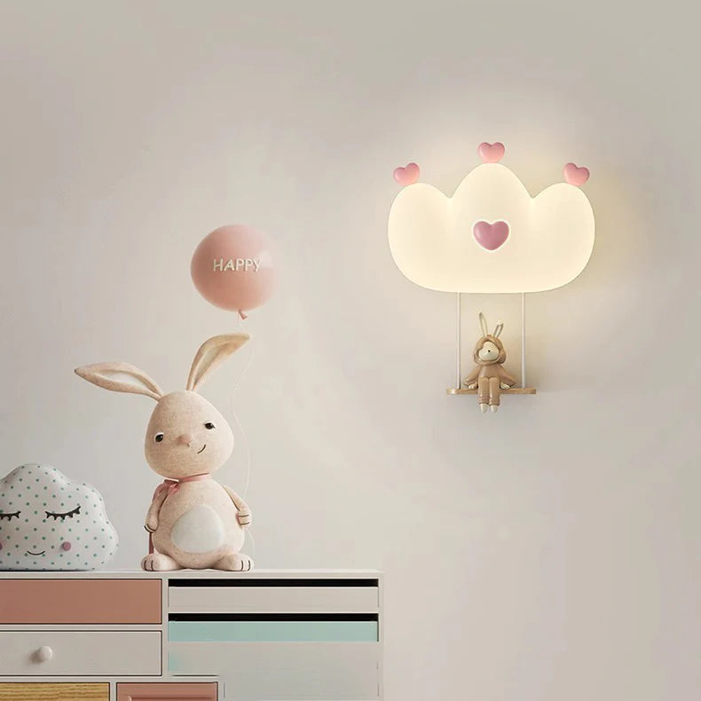 Kinder Wandlamp LED-Creatief Kroon & Dier Design