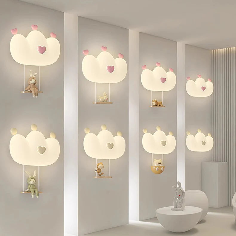 Kinder Wandlamp LED-Creatief Kroon & Dier Design