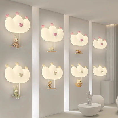 Kinder Wandlamp LED-Creatief Kroon & Dier Design