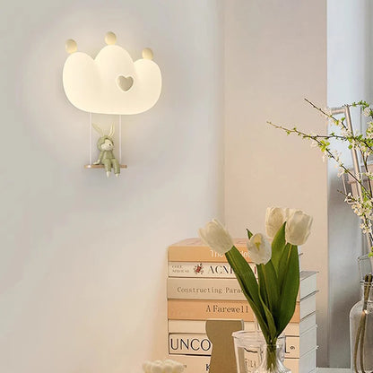 Kinder Wandlamp LED-Creatief Kroon & Dier Design