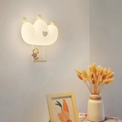 Kinder Wandlamp LED-Creatief Kroon & Dier Design