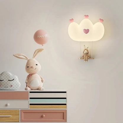 Kinder Wandlamp LED-Creatief Kroon & Dier Design