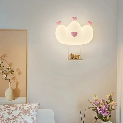 Kinder Wandlamp LED-Creatief Kroon & Dier Design